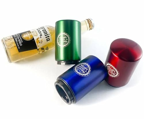 Vasara Lote de 12 Abrebotellas Chapas Botellas Cerveza con Frases - Detalles, Regalos Originales Invitados Bodas, Cumpleaños