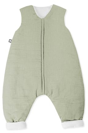 Julius Zöllner Jumper fodrad muslin lime, storlek 92 | tillverkad av mjuk muslinbomull, säker och testad för skadliga ämnen, för promenader och stående – perfekt för aktiva barn