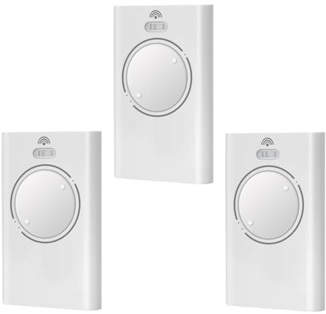 3PCS 868MHZ Garage Door Opener Hand Transmitter Compatible with FAAC Garage Remote 2 Channels FAAC XT4 868 SLH LR, XT4 868 SLH, XT2 868 SLH, XT2 868 SLH LR,White