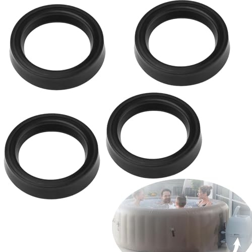 4 Piezas Juntas de Goma para Piscina WISIRENT, 11699 Junta Tórica Piscina Recambio Anillos de Sellado de La Bomba de Filtro de La Piscina, Arandelas de Repuesto para Bomba de Arena 28403E 28405E