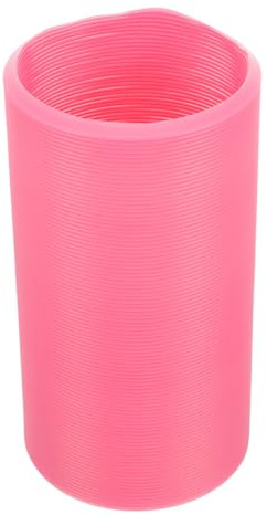 TOYANDONA Tunnel pour Hamster Jouet Flexible Pliable en Plastique Rose 30 Cm Jeu D’entraînement pour Cage Petits Animaux Rongeurs Petits Mammifères
