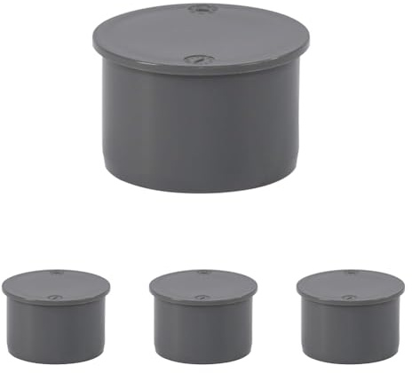 Ostendorf HTsafe Muffenstopfen DN 50 mm HT-Rohr (Packung mit 4)