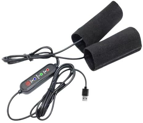 Empuñaduras calefactables con calefacción, calentadores USB y puños ajustables para manillar de bicicleta, autopista, desplazamiento, conducción nocturna, scooter, bicicleta,