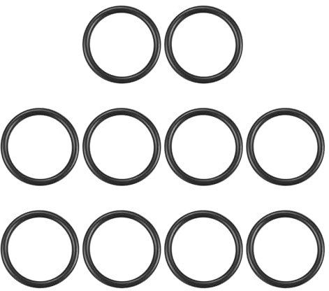 QUARKZMAN 10 Stück O Ringe 38mm x 30mm x 4mm Dichtungsringe Set, Gummi Unterlegscheiben NBR Gummidichtung Gummiringe Dichtringe für Wasserhahn Duschköpfe Hydraulik Rohre Schlauch