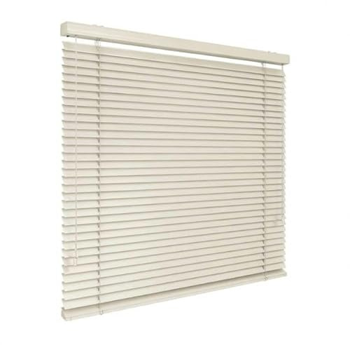 time4blinds – Persienner Fönster Inomhus – Aluminiumspersienner – 1900x1600mm, Vänster Styrning – med Lameller 50mm – Montering på Vägg Eller Tak, med Borrning – för Hemmet & Kontoret – Kräm