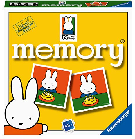Ravensburger memoryÂ 65 År Miffy Mini - Kortspel