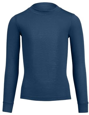 menique Camiseta unisex de manga larga para niños y niñas de merino orgánico