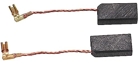 vhbw 2x escobilla 6 x 10 x 20 mm Compatible con Collomix RGE 110 | RGE 120, RGE 125, RGE 130, RGE 140 mezcladora