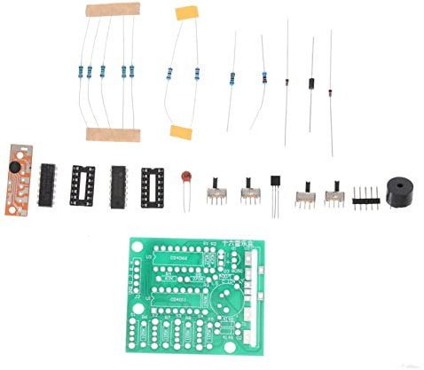 Mikinona Kit DIY Circuits Imprimés à Souder pour Boîte à Musique 16 Sons, Ensemble D’électronique pour Pratique Soudure, Composant Électronique Câble USB, Apprentissage Électronique Et Bricolage