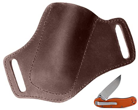 JPSDOWS Ceinture pour Couteaux - Couteaux Holster Ceinture,Fausse Couche supérieure en Cuir Vachette Anti-Rayures Gaine Ceinture résistant à l'usure 5 en Couteaux Porte-Gaine pour Hommes