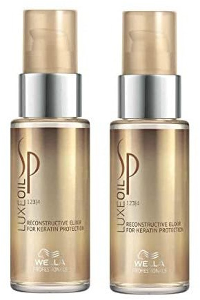 2er Wella SP System Professional Luxeoil Reconstructive Elixir Haaröl, 30ml