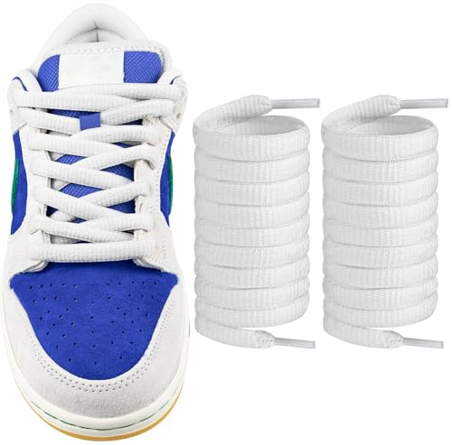 Endoto Cordones para Nike SB Dunk Shoe Laces Shoelaces | 9MM Ovalados Cordón | Material: Poliéster