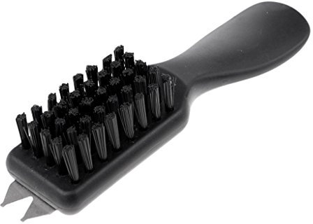 2 Pcs Nylon Golf Shoes Cleaner Brush with Shoehorn Handle Dirt Mud Remover