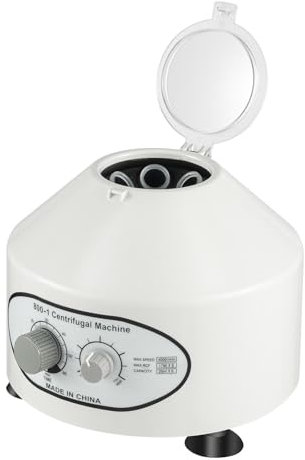 Centrifugeuse de laboratoire centrifugeuse de table 25 W 20 ml x 6 tubes, centrifugeuse électrique de laboratoire pour la recherche scientifique dans les écoles de laboratoire