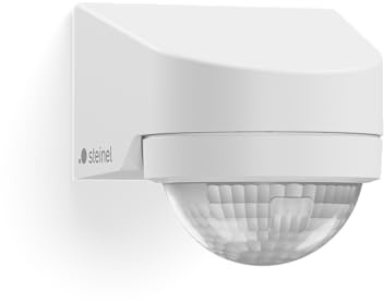 Steinel MD IR N130 Weiß – Intelligenter Infrarot-Bewegungsmelder mit 130° Erfassung | Patentierte Eagle Eye Technologie | Bluetooth Mesh & App-Steuerung | Ideal für Hauseingänge & Fassaden