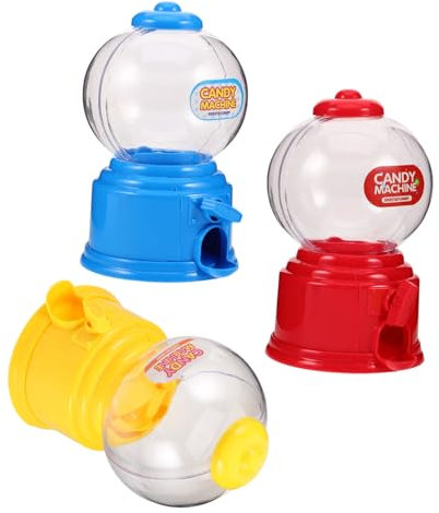 ULTECHNOVO 3 pezzi Mini Macchina per Distributore da per Snack Interattivo per Feste e Speciali per Dolci Gommose e Snack