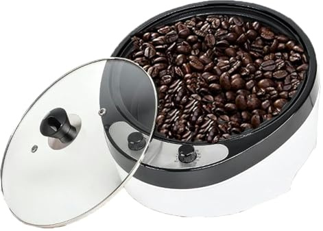 Torréfacteur de Café, Torréfacteur à café de grande capacité et de conception inclinée, for café, restaurant et cuisine à domicile