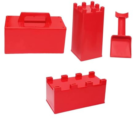 QLECXZI Castello di Sabbia Stampo Giochi di Sabbia da Spiaggia Set Divertimento all'Aria Aperta per Bambini Regalo di Compleanno Natale per Bambini e Adulti