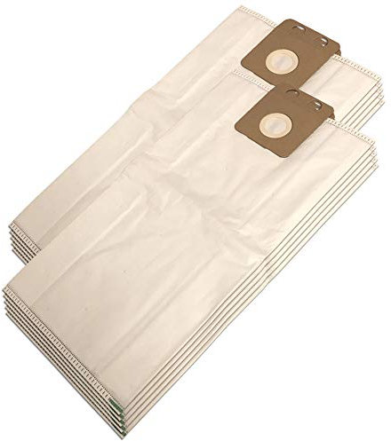 PakTrade 10 Mikrovlies Staubsaugerbeutel Für Nilfisk GD 111, GD111, GD 2000, GD2000, GD 710, GD710, GD 910, GD910, GD 911, GD911