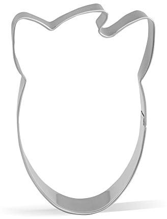 Ausstechform mit Pferdegesicht, 9,4 cm, Edelstahl