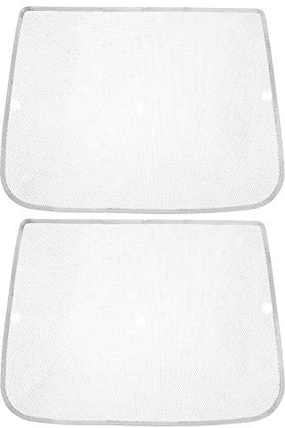 HEMOTON Accessori per Cappa da Cucina a Rete in Acciaio Inossidabile da 2 Pezzi