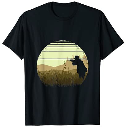 Herren Tontauben schießen für Sportschützen im Schützenverein T-Shirt