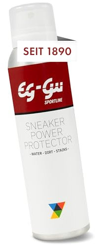 eg-gü Schuh Imprägnierspray 150 ml – Universelles Sneaker Spray – Wasserabweisender Schutz – Für Leder, Wildleder und Textilien
