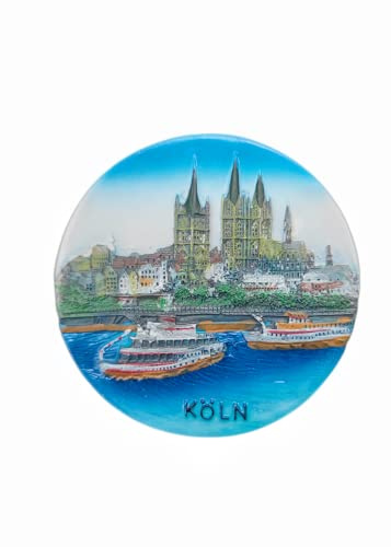 Köln Deutschland Kühlschrank Magnet Reise Souvenir Kühlschrank Deko 3D Magnetaufkleber Bastelkollektion