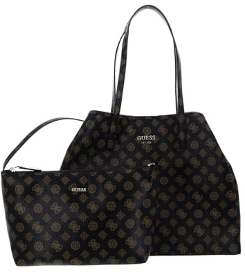 GUESS HWPQ6995290BRO VIKKY LARGE TOTE Women BROWN Size One Size