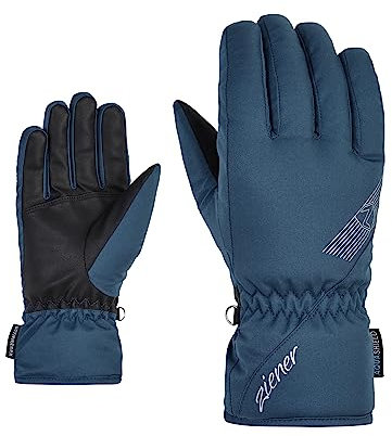 Ziener Damen KORENA Ski-Handschuhe/Wintersport | wasserdicht, atmungsaktiv, hale Navy, 8,5