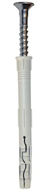Tasselli a Battere 10 x 180 mm - Scatola da 25 pezzi