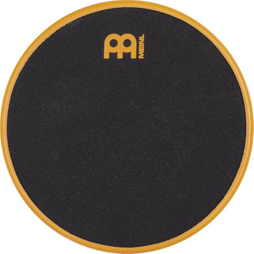 Meinl Cymbals 15,2 cm Marshmallow-Trommel-Übungspad für ultra-leises Kleben, mittleren Rückprall und montierbar auf Beckenständern (MMP6OR) | Montierbar auf Ständer, fast geräuschloser Sound, reduzierter Rückprall, für Schlagzeuger aller Schwierigkeitsstufen