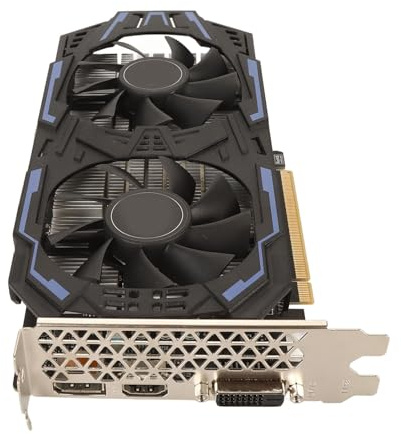 CCYLEZ GTX 1060 GDDR5 192Bit GAMING Graphics Card, 8008MHZ MEMORY FREQUENCY, 4K HDR TECHNOLOGY, COMPATIBLE WITH DUAL Fan Desktop PC, DUAL FANS, GOOD STABILITY, for GTX 1060 GAMING, 06G
