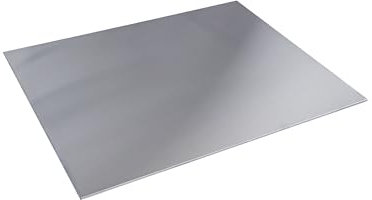 Brushed Stainless Steel Splashback | 750mm x 1000mm x 8mm | Kitchen Oven Splash Guard | Easy DIY Installation