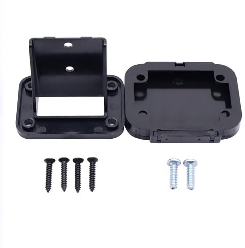 HISports Panel de control para instalación 4853251453 50A empotrado soporte para conector Anderson para montaje en molduras y paneles.