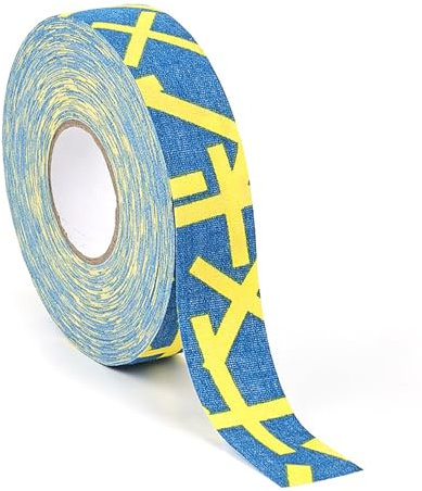 Skyzone Hockeyschläger-Klebeband, Sport-Eishockey-Griffband, rutschfestes Gewebe, Eishockey-Tape für Badminton-Griff, Tischtennisschläger, Springseil, Golfstange, Tennis, Squashschläger, 2,5 cm x 25