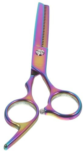 FRCOLOR Forbici Per Lo Styling Dei Alla Moda - Forbici Da Parrucchiere in Acciaio Inossidabile Di Alta Qualità Facili Da Maneggiare Ideali Per Famiglie Animali Domestici E Saloni