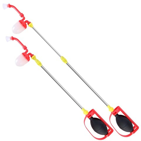 Shupakul Lot de 2 pulvérisateurs de poudre de terre de diatomées de 28 à 105 cm - Pulvérisateur amovible multifonction pour jardin intérieur et extérieur