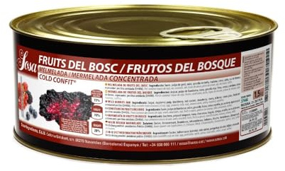 SOSA Mermelada Frutos del bosque Cold Confit® - Formato 1.5kgs - Uso professional