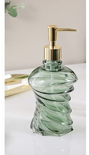 Windmilne Dispenser di Sapone per Le Mani, flacone da Bagno con Pompa, 390 ml, Ricaricabile, per bucato, Piano di Lavoro della Cucina