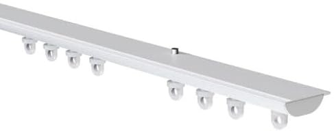 Customised Hidden Discrete Ceiling or Recess Top Fix Curtain Track - Custom Made to Measure (Upto 3m (300cm))
