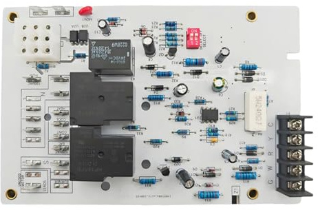 Temporizador de ventilador electrónico, placa de control de hornos de aire, placa de circuito para mejorar el aceite, eficiencia de calefacción, temporizador electrónico de ventilador