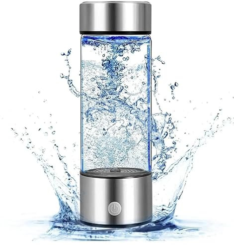 Aquyn – Hydrogen Water Bottle, hydrogen-infused hydration, natural energy and detox support, sleek and portable design, one-touch hydrogen activation, skin and wellness benefits.