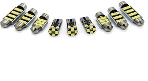Illuminazione Automobilistica Kit Lampadine Per Illuminazione Interna A Cupola Per Alfa Romeo Mito 955 2008-2018, 10 Pezzi