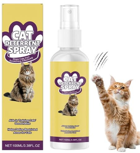 Gerhua Cat Deterrent Spray,Cat Re/pellent Spray,Anti Scratch Cat Spray,Anti-Scratch Indoor & Outdoor Training,Cat Spray Deterrent,Cat Scratch Deterrent,Anti Cat Spray,Prevent Cats from Scratching