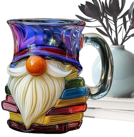 Kukecai Tazze Per Il Caffè Caldo - Collezione di Mug da Bere in Ceramica | da Caffè per Casa - Per Amanti dei Libri Famiglia Amici Te Cioccolata Bevande Compleanni Casa Interno Viaggio Esterno
