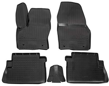 Norm Liners | 3D Gummimatten Auto Matten Fussmatten Kompatibel mit Kuga 2013-2019, Rand cca 4cm, Allwetter, 4Tlg, Premium Qualität