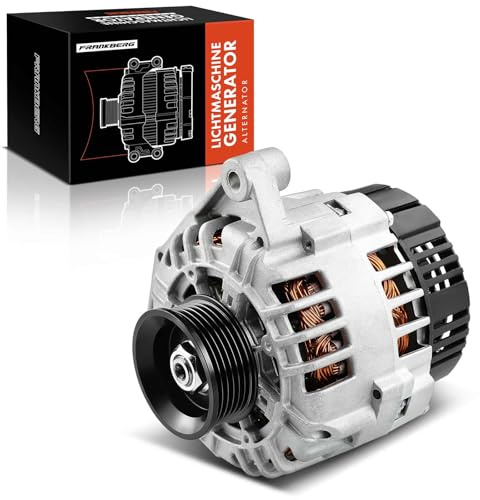 Frankberg Alternator Lichtmaschine Generator Kompatibel mit A4 1.8L-3.0L 1998-2006 A6 2.4L-3.0L 1998-2006 A8 2.5L-3.0L 1998-2005 Allroad P.a.s.s.a.t Superb I Replace# 078903016H