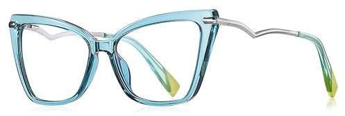 Global Glasses Damen quadratischem rahmen brille blockieren blaulicht gaming computerbrille blaulichtfilter brillen