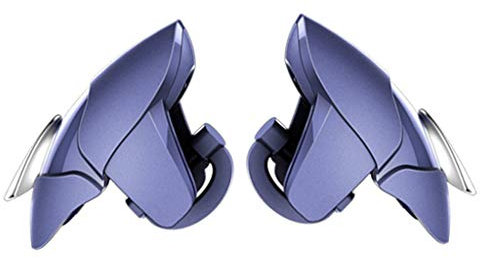 Kadagg Mobiler Gamepad-Joystick aus Metall für Gaming-Auslösertaste und Tastencontroller, Schwarz